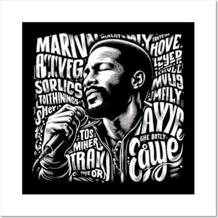 Marvin Gaye Posters and Art